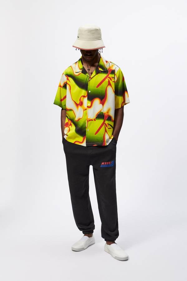 РУБАШКА С ПРИНТОМ X RHUIGI