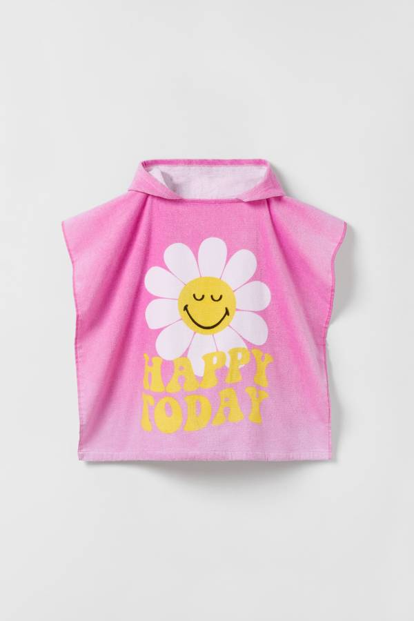 ПОЛОТЕНЦЕ-НАКИДКА SMILEYWORLD ® HAPPY COLLECTION